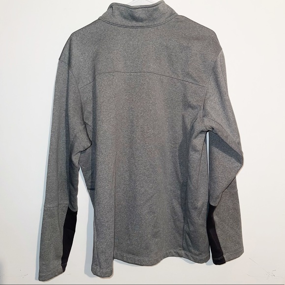 North Face Canyonlands Grey Quarter Zip Pullover - Picture 3 of 6